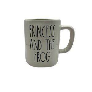Rae Dunn Disney Princess Tiana And The‎ Frog - Green Tea Coffee Mug